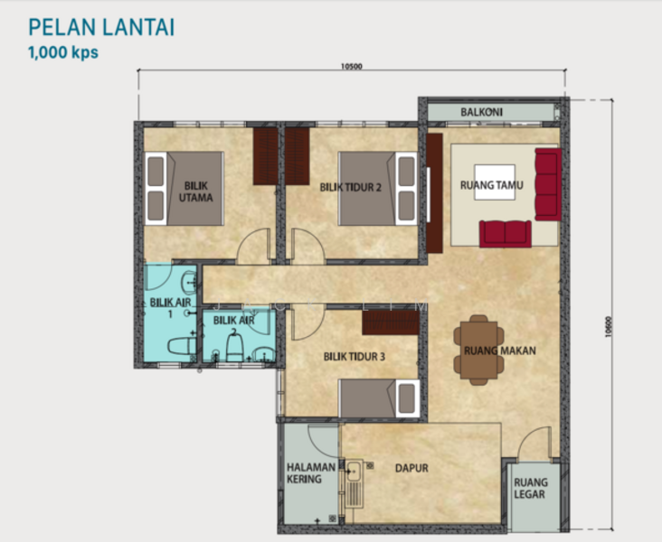 Apartment for Rent at Residensi Idaman - Jack Lim - PropertyGuru.com.my