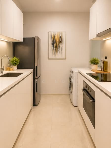 Servis Apartment untuk Dijual di Vortex KLCC - TC Hoo - Kitchen - PropertyGuru.com.my