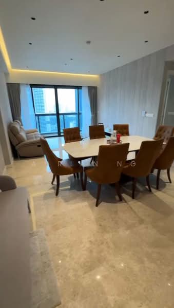 Servis Apartment untuk Disewa di TRX Residences - Adrian Ng - Dining Room - PropertyGuru.com.my