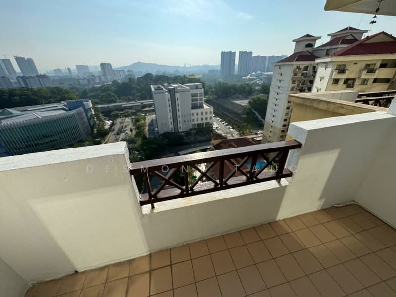 Kondominium untuk Dijual di Vista Komanwel C - Desmond Tang - Balcony - PropertyGuru.com.my