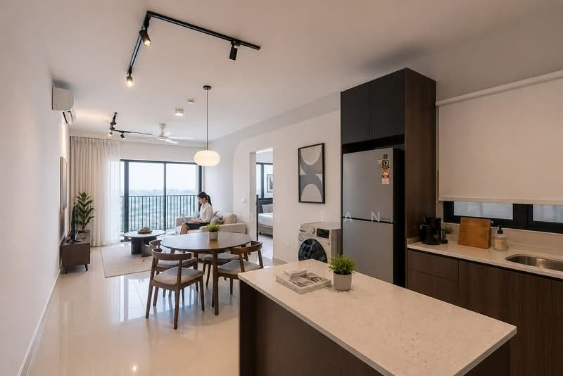 Service Residence for Rent at Hana @ Eco Ardence - Jason Tan - Living Room - PropertyGuru.com.my
