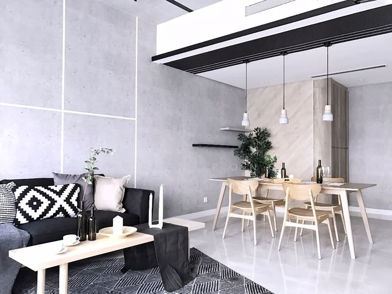 Service Residence for Rent at The Sentral Residences - Oscar Pong - Living Room - PropertyGuru.com.my