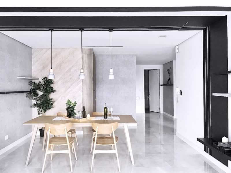Service Residence for Rent at The Sentral Residences - Oscar Pong - Dining Room - PropertyGuru.com.my