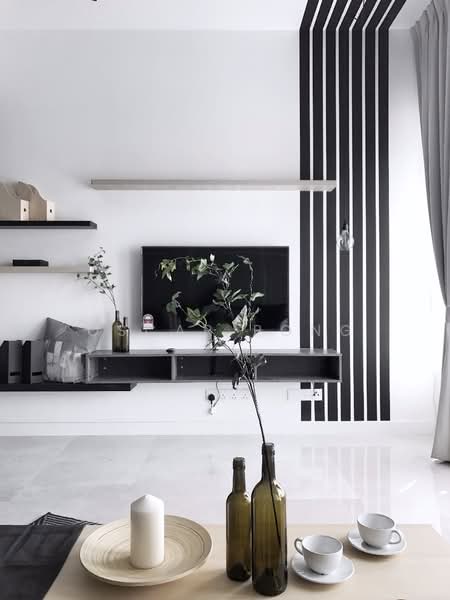 Service Residence for Rent at The Sentral Residences - Oscar Pong - Living Room - PropertyGuru.com.my