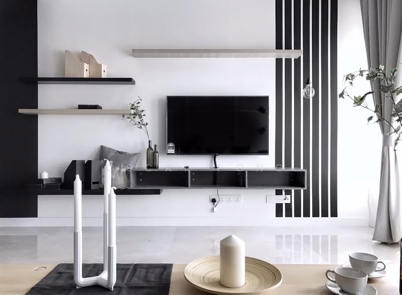 Service Residence for Rent at The Sentral Residences - Oscar Pong - Living Room - PropertyGuru.com.my