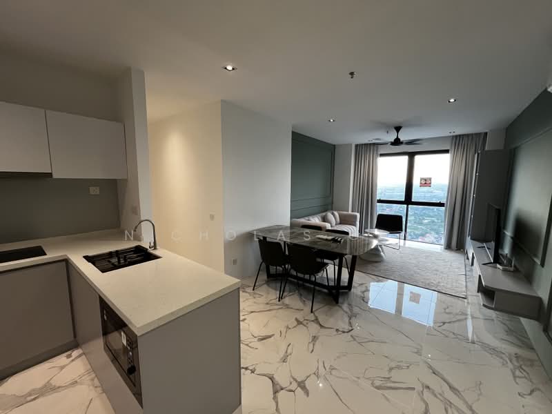Servis Apartment untuk Disewa di Lumi Tropicana - Nicholas Gay - Living Room - PropertyGuru.com.my