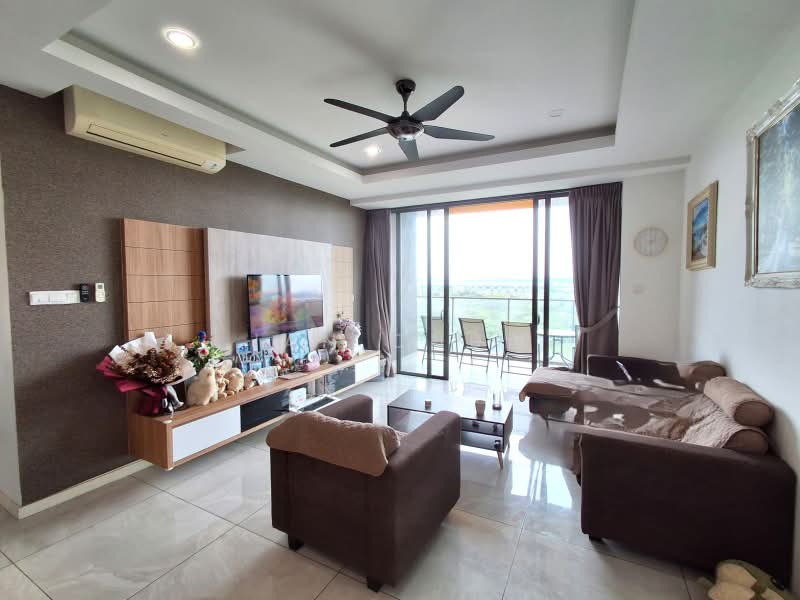 Kondominium untuk Dijual di The WaterEdge (Pinggiran Air) - Ian Chua - Living Room - PropertyGuru.com.my