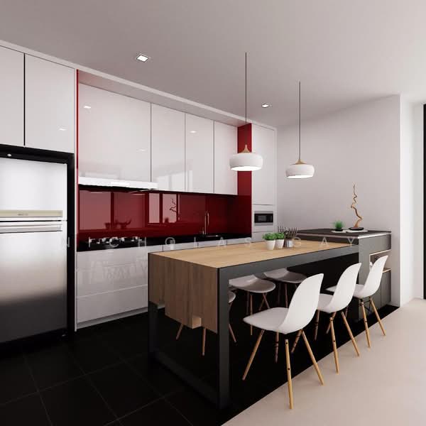 Servis Apartment untuk Dijual di Arcoris Residences - Nicholas Gay - Kitchen - PropertyGuru.com.my