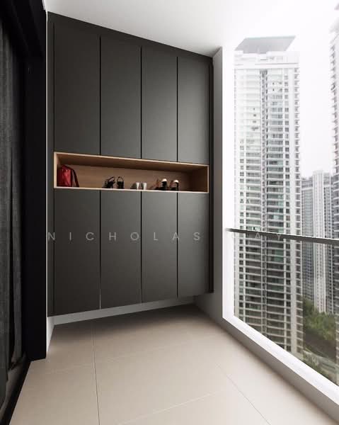 Servis Apartment untuk Dijual di Arcoris Residences - Nicholas Gay - Balcony - PropertyGuru.com.my