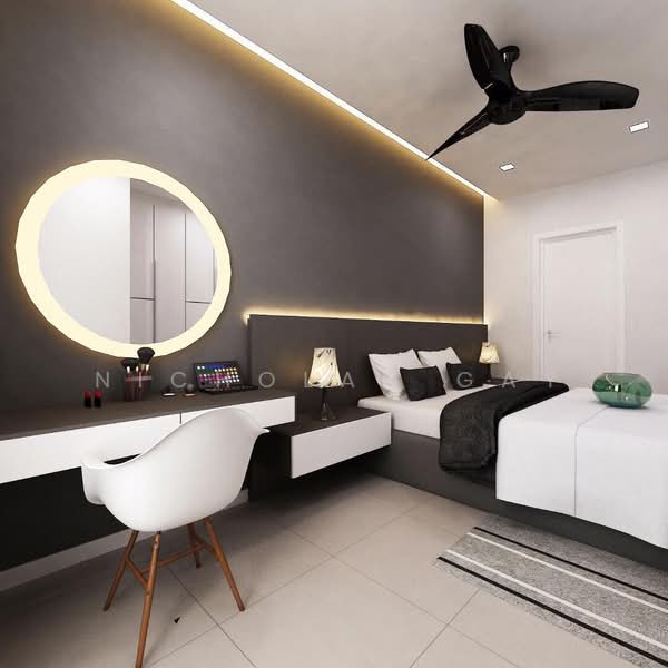 Servis Apartment untuk Dijual di Arcoris Residences - Nicholas Gay - Bedroom - PropertyGuru.com.my