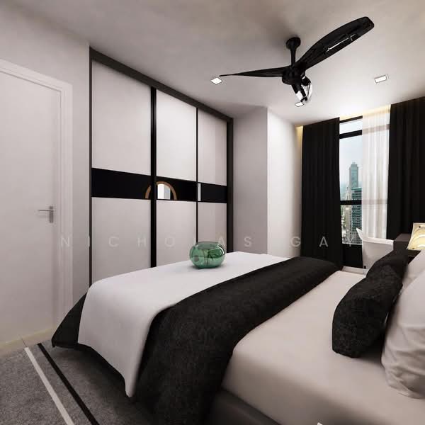 Servis Apartment untuk Dijual di Arcoris Residences - Nicholas Gay - Bedroom - PropertyGuru.com.my