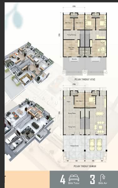 Rumah Teres 2 Tingkat untuk Dijual di Taman Cheng Setia (Cheng) - Carman Lua - PropertyGuru.com.my