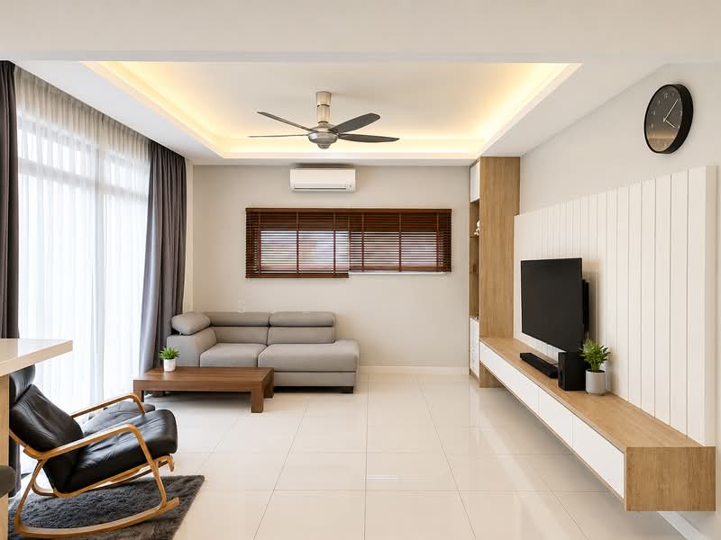 Condominium for Rent at Meru Valley Eco Village - Steven . - Living Room - PropertyGuru.com.my