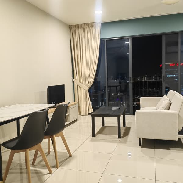 Servis Apartment untuk Disewa di Trefoil - Desmond Gan - Living Room - PropertyGuru.com.my