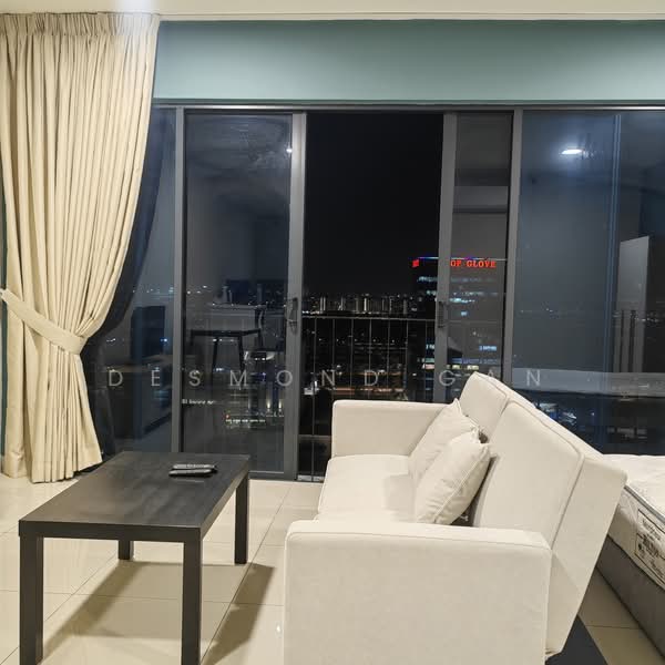 Servis Apartment untuk Disewa di Trefoil - Desmond Gan - Living Room - PropertyGuru.com.my