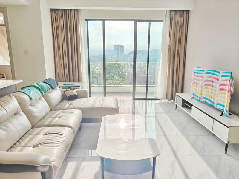 Condominium for Rent at South Brooks - Hacken Gan - Living Room - PropertyGuru.com.my