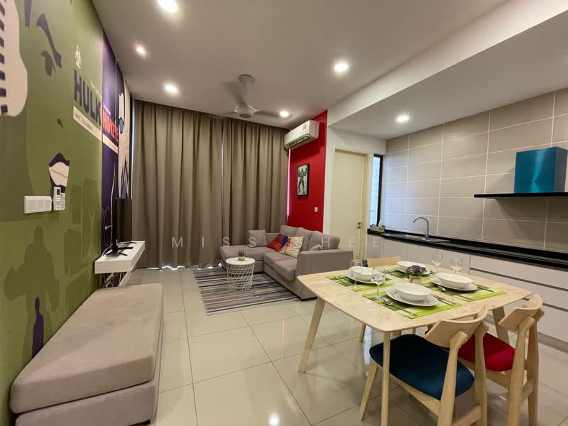 Service Residence for Rent at D'Pristine - Miss Shee - Living Room - PropertyGuru.com.my