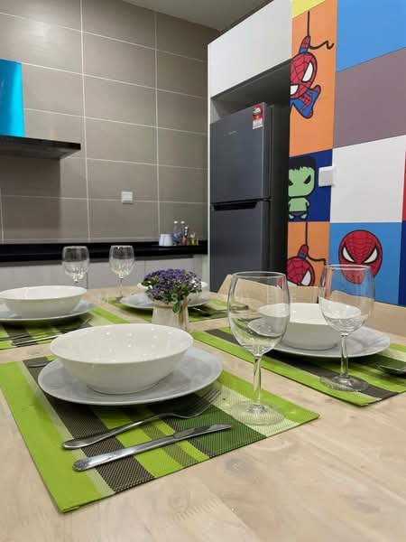 Service Residence for Rent at D'Pristine - Miss Shee - Dining Room - PropertyGuru.com.my