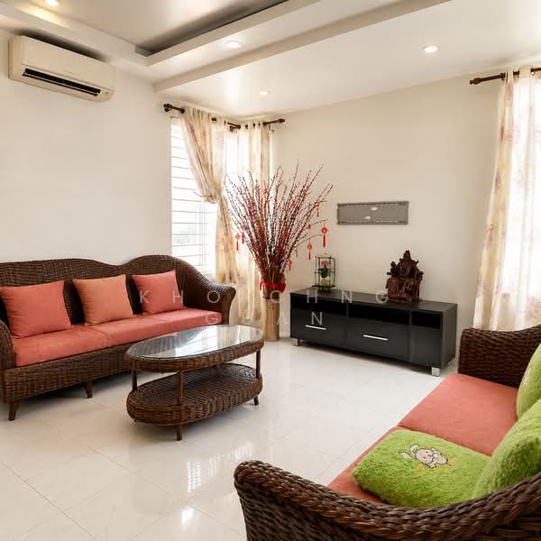 Semi-Detached House for Sale in Bandar Country Homes (Rawang) - Kho Chng Guan - Living Room - PropertyGuru.com.my