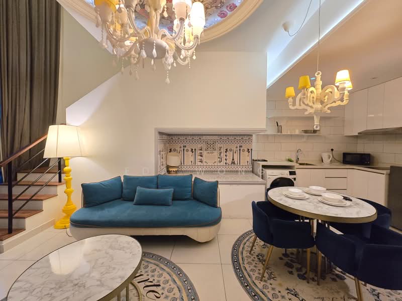 Service Residence for Rent at Arte Mont Kiara - Eda Wong - Living Room - PropertyGuru.com.my