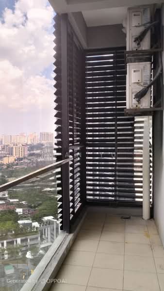 Servis Apartment untuk Disewa di Sentul Village - Kean Yu - Balcony - PropertyGuru.com.my