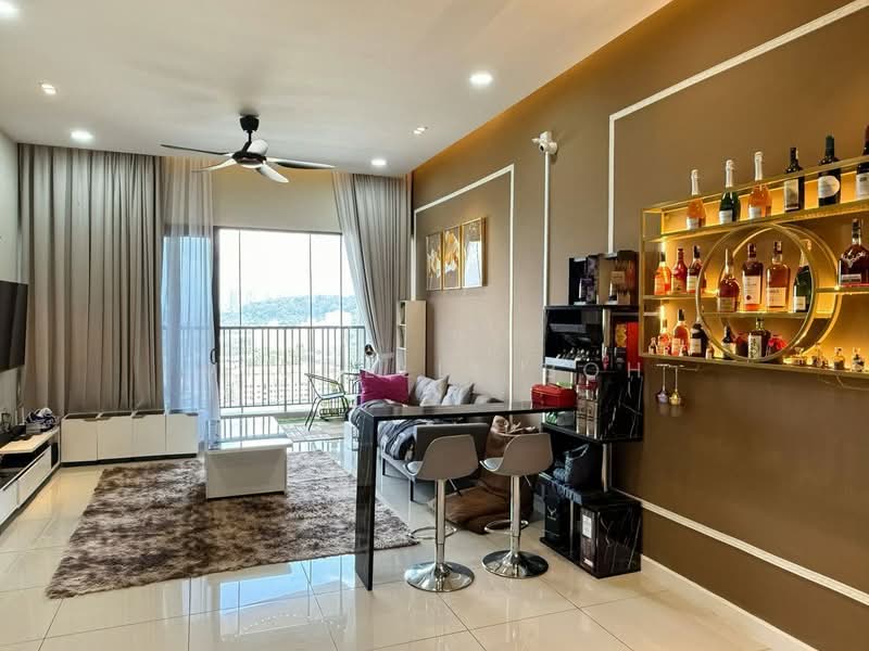 Servis Apartment untuk Disewa di Le Pavillion - Michelle Boh - Living Room - PropertyGuru.com.my
