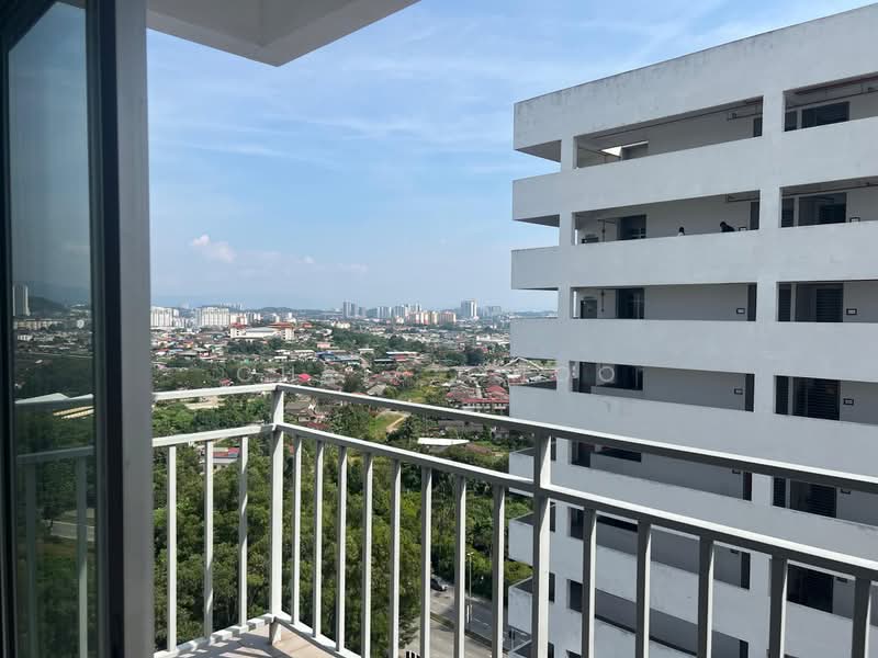 Pangsapuri untuk Disewa di Pangsapuri Setia Impian @ Kajang - Chris Choo - Balcony - PropertyGuru.com.my