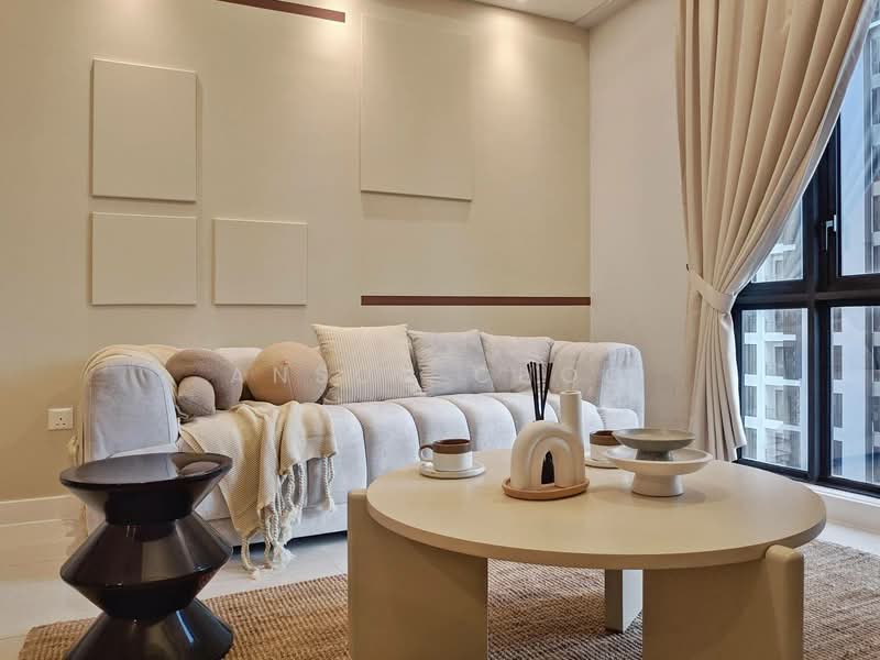 Service Residence for Rent at The Sentral Suites - Anson Choo - Living Room - PropertyGuru.com.my