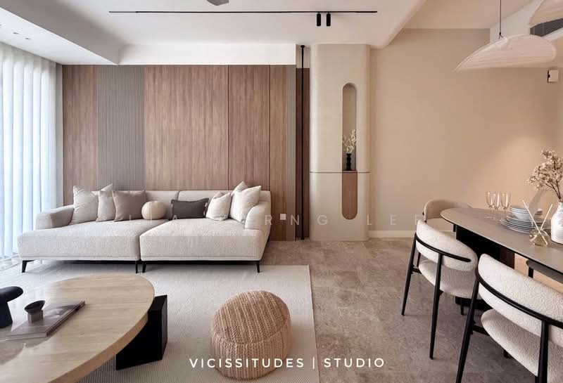 Servis Apartment untuk Disewa di TRX Residences - Jia Yirng Lee - Living Room - PropertyGuru.com.my