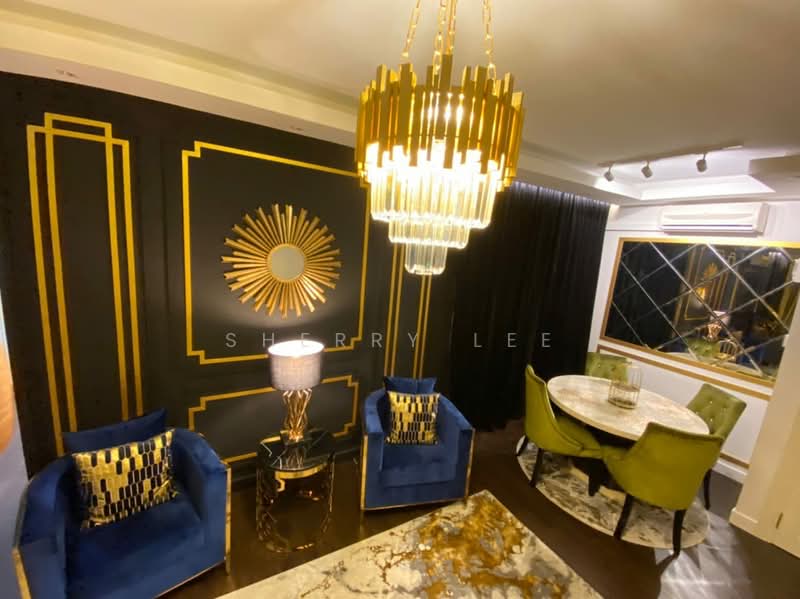 Condominium for Rent at Pelangi Utama - Sherry Lee - Living Room - PropertyGuru.com.my