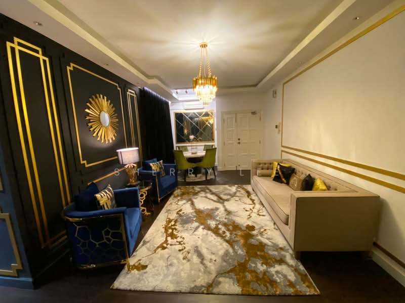 Condominium for Rent at Pelangi Utama - Sherry Lee - Living Room - PropertyGuru.com.my