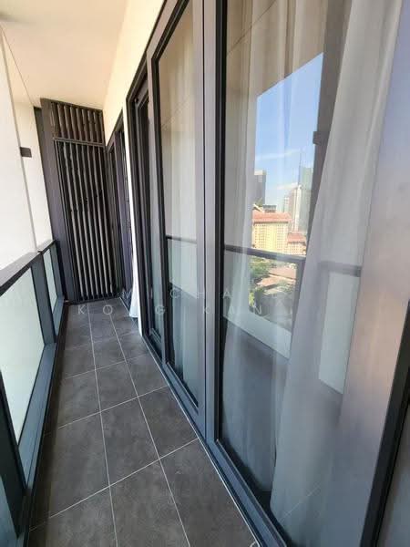 Service Residence for Rent at The Conlay - Michael Kong Kang Wei - Balcony - PropertyGuru.com.my