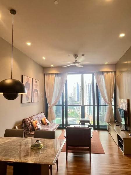 Service Residence for Rent at The Conlay - Michael Kong Kang Wei - Living Room - PropertyGuru.com.my
