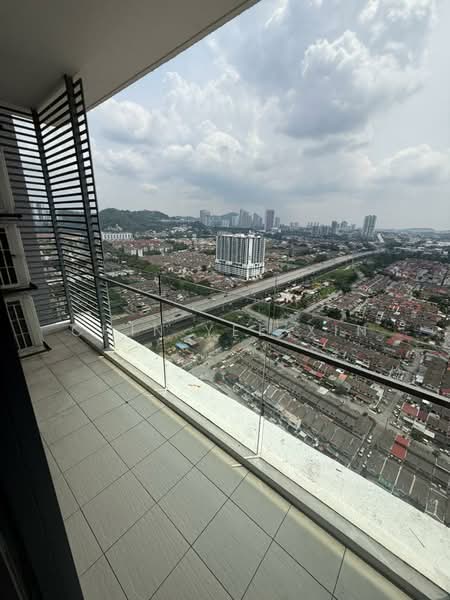Servis Apartment untuk Disewa di United Point (Residensi Berpadu) - Chin Yee Xin - Balcony - PropertyGuru.com.my
