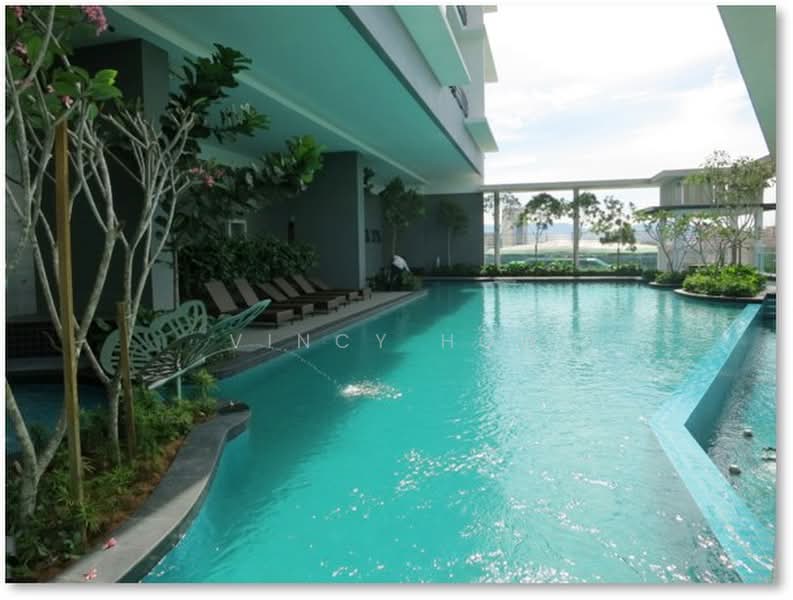 Servis Apartment untuk Dijual di Casa Residency - Vincy How - Pool - PropertyGuru.com.my