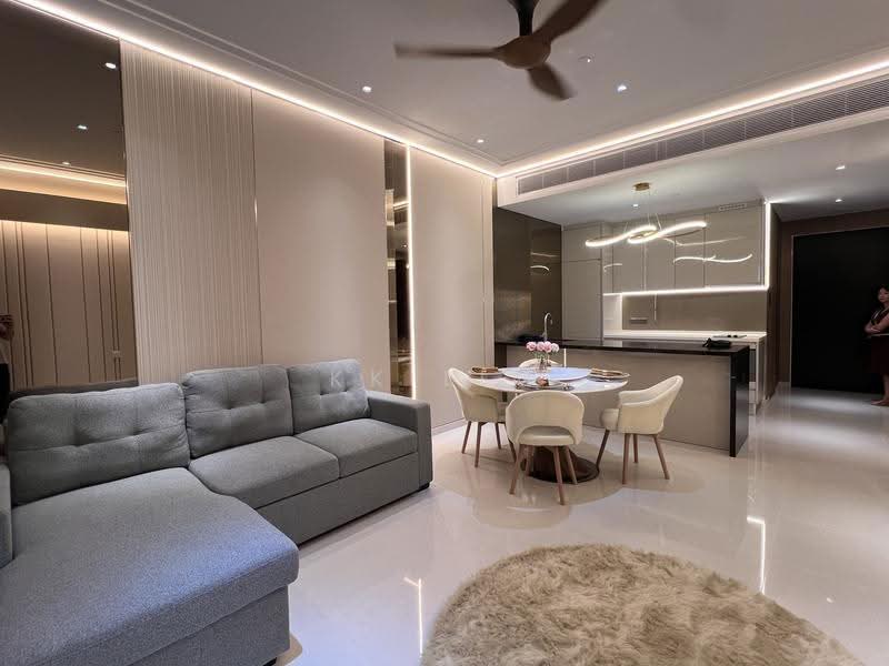 Kediaman Servis untuk Disewa di Regent Suites @ Pavilion Damansara Heights - KK Lim - Living Room - PropertyGuru.com.my