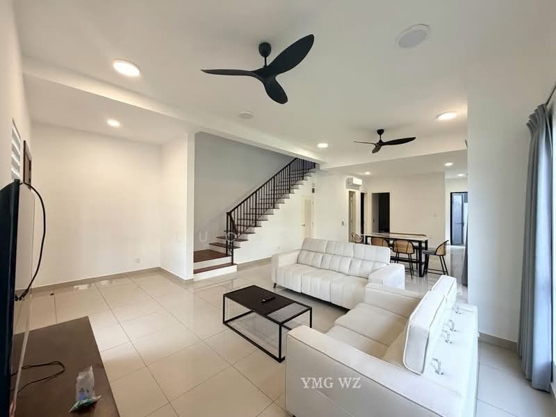 Semi-Detached House for Rent in Eco Ardence (Setia Alam) - Lucas Ng - Living Room - PropertyGuru.com.my