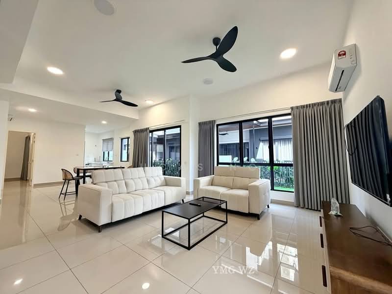 Semi-Detached House for Rent in Eco Ardence (Setia Alam) - Lucas Ng - Living Room - PropertyGuru.com.my