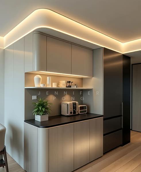 Servis Apartment untuk Dijual di Arte Star - Jennifer Pong - Kitchen - PropertyGuru.com.my