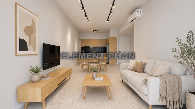 Kondominium untuk Dijual di Utamara Boutique Residences - Clement Chan - Living Room - PropertyGuru.com.my