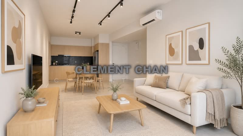 Kondominium untuk Dijual di Utamara Boutique Residences - Clement Chan - Living Room - PropertyGuru.com.my
