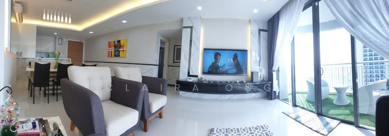 Kondominium untuk Disewa di Teega Residences - Claira Ong - Living Room - PropertyGuru.com.my