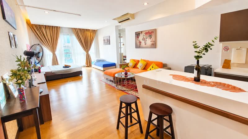 Service Residence for Rent at Regalia Residence - Gessle Mok - Living Room - PropertyGuru.com.my