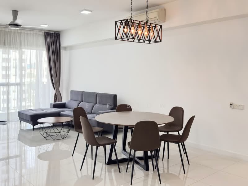 Kondominium untuk Disewa di Residensi 22 - Jeff Siow - Living Room - PropertyGuru.com.my