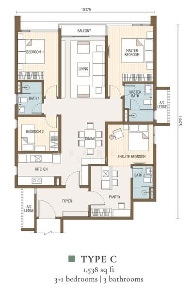 Servis Apartment untuk Dijual di Duta Park Residences - Isabel Lim - PropertyGuru.com.my