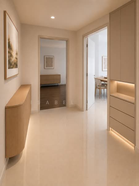 Servis Apartment untuk Dijual di Duta Park Residences - Isabel Lim - Foyer - PropertyGuru.com.my