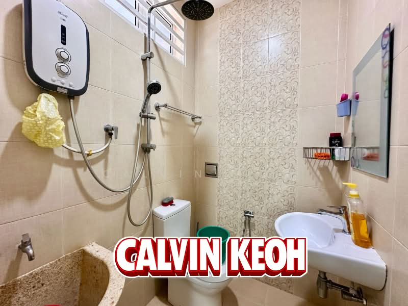 Rumah Teres 2 Tingkat untuk Dijual di Kampung Permatang Damar Laut (Batu Maung) - Calvin Keoh - Bathroom - PropertyGuru.com.my