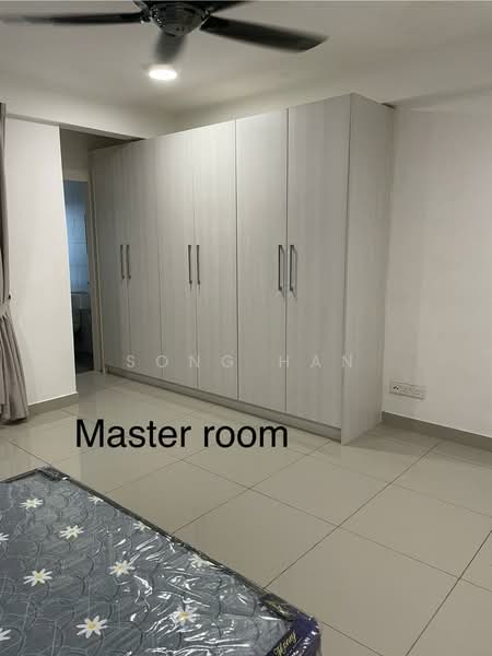 Service Residence for Rent at Solstice @ Pan'gaea - Song Han - Master Bedroom - PropertyGuru.com.my