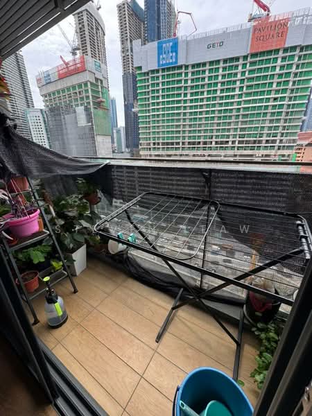 Service Residence for Sale at Dorsett Residences Bukit Bintang - Steven Leaw - Balcony - PropertyGuru.com.my