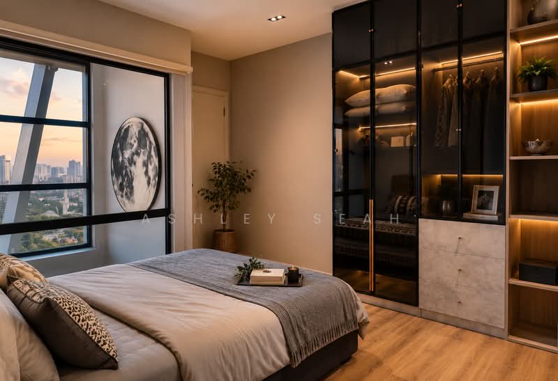 Service Residence for Sale at Arte Mont Kiara - Ashley Seah - Bedroom 1 - PropertyGuru.com.my